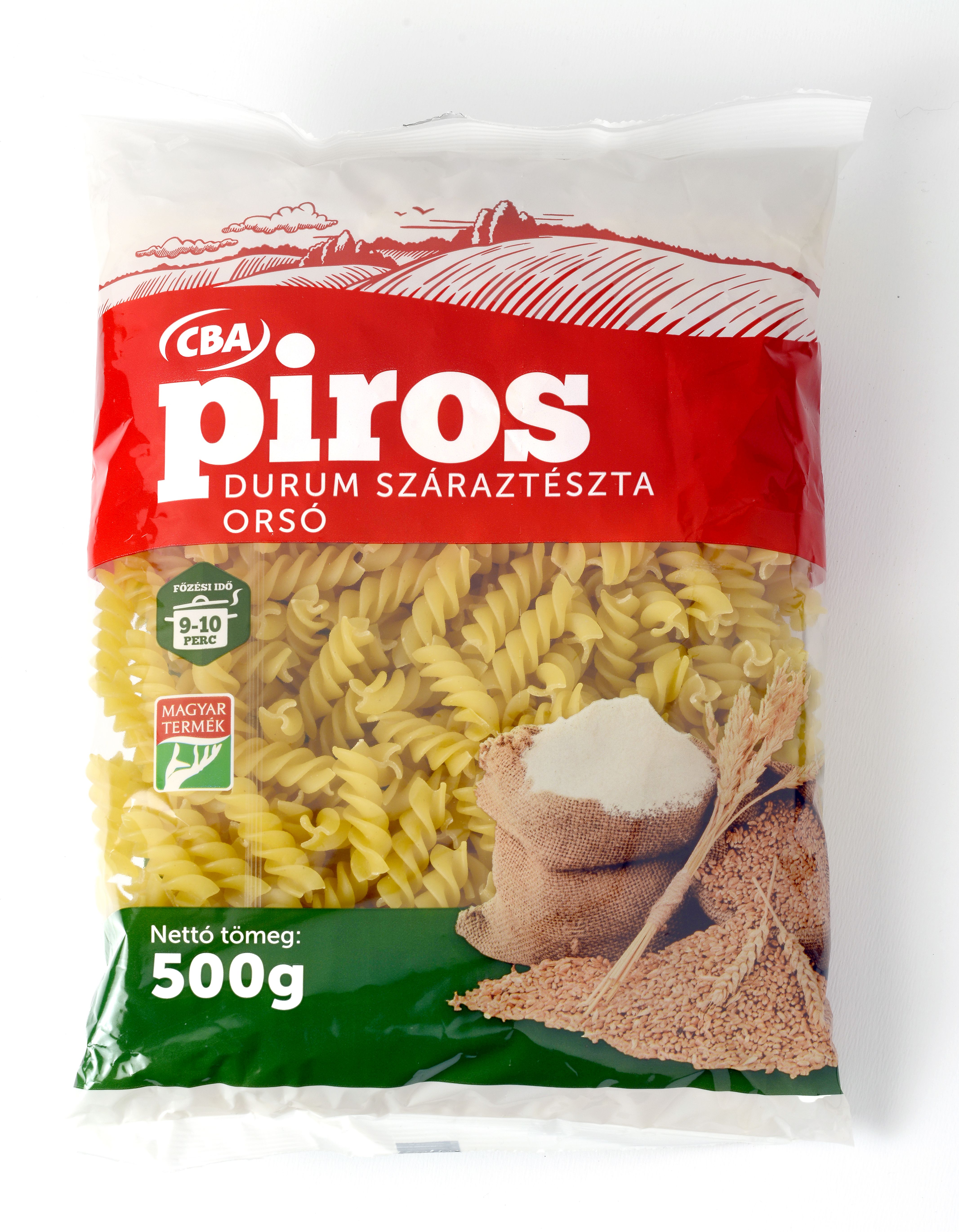 CBA Piros durum tészta orsó 500g